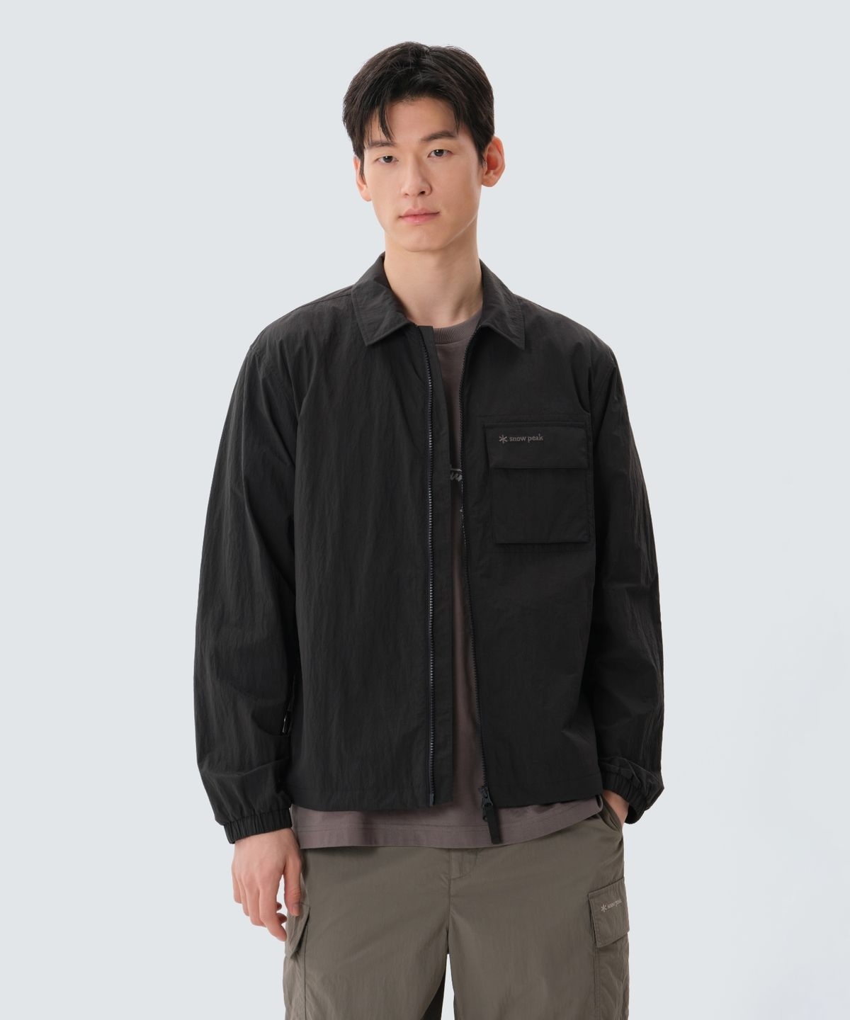 【代購】Snow Peak 雪諾必克 Papery Shirts 有領 外套 長袖 S25ZMLSH54