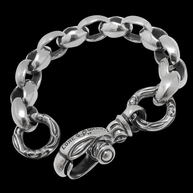 Mating Flight Bracelet: Silk link Bracelet Large (Crane Circle)