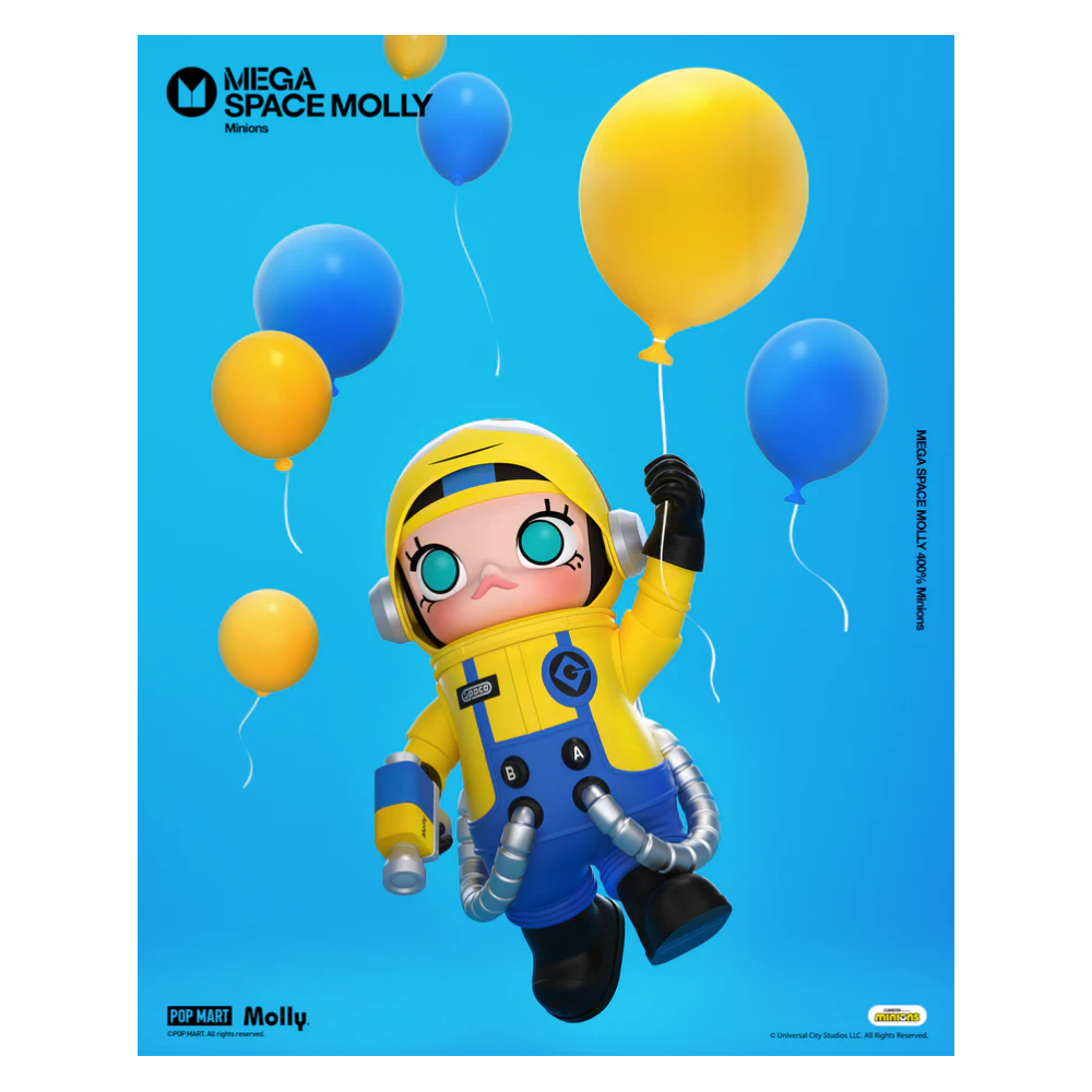 MINIONS 小黄人 400% MEGA SPACE MOLLY