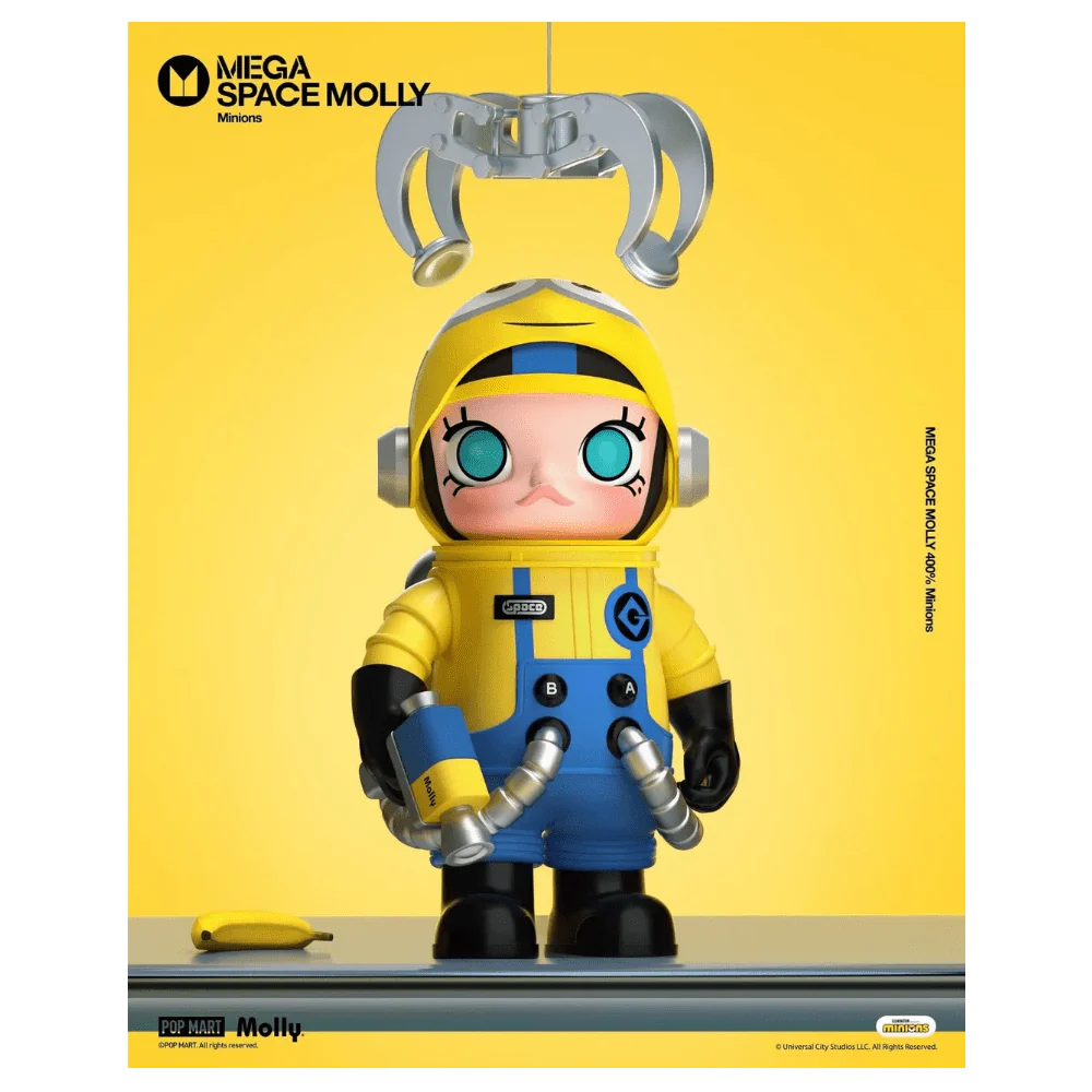 MINIONS 小黄人 400% MEGA SPACE MOLLY
