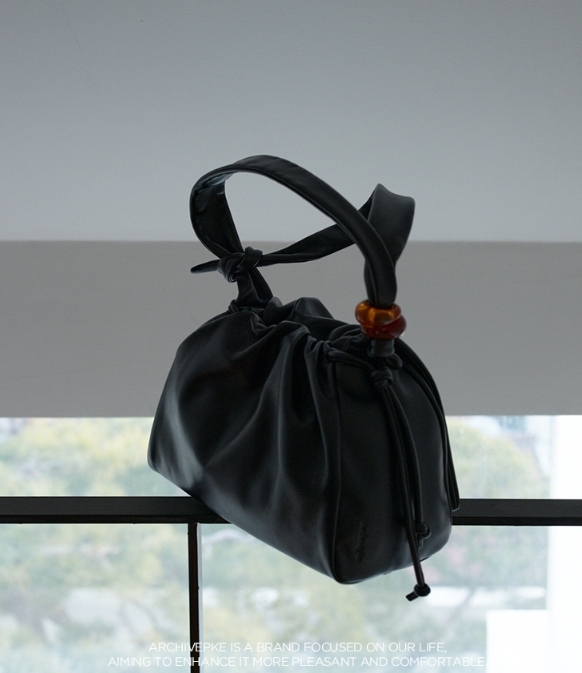 韓國代購 Archivepke Doughnut bag(Deep sleep)羊皮