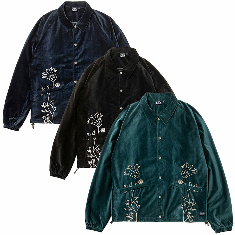 430 VELOUR COACH JACKET