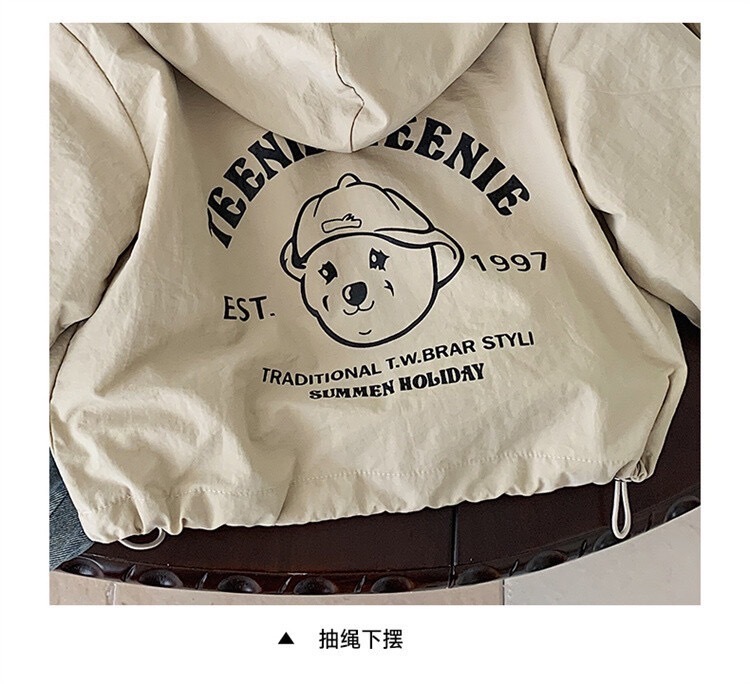 1997連帽熊拉鏈外套