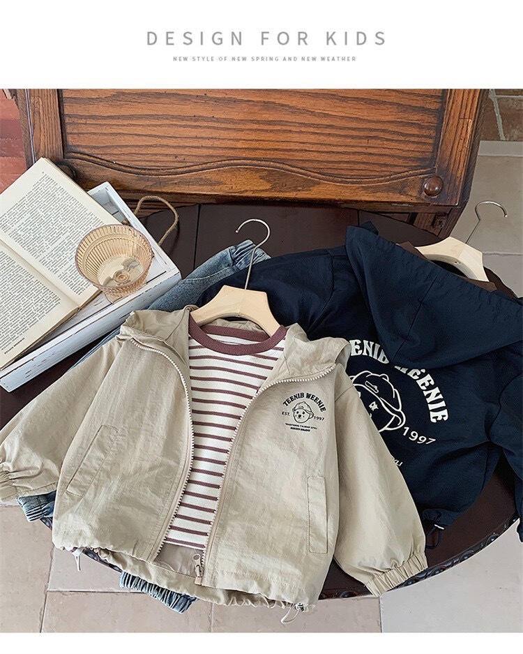 1997連帽熊拉鏈外套