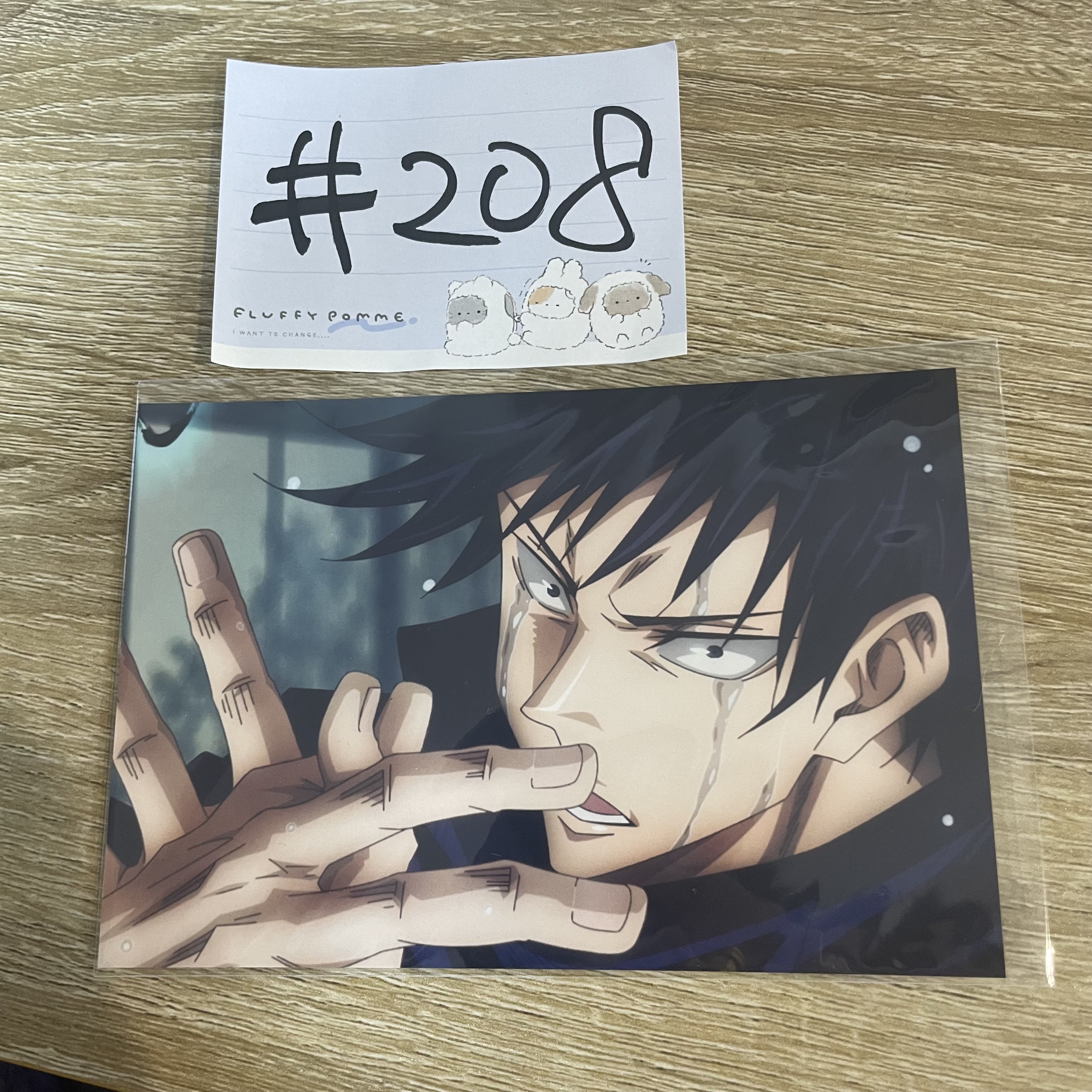 咒術迴戰 惠   明信片#208