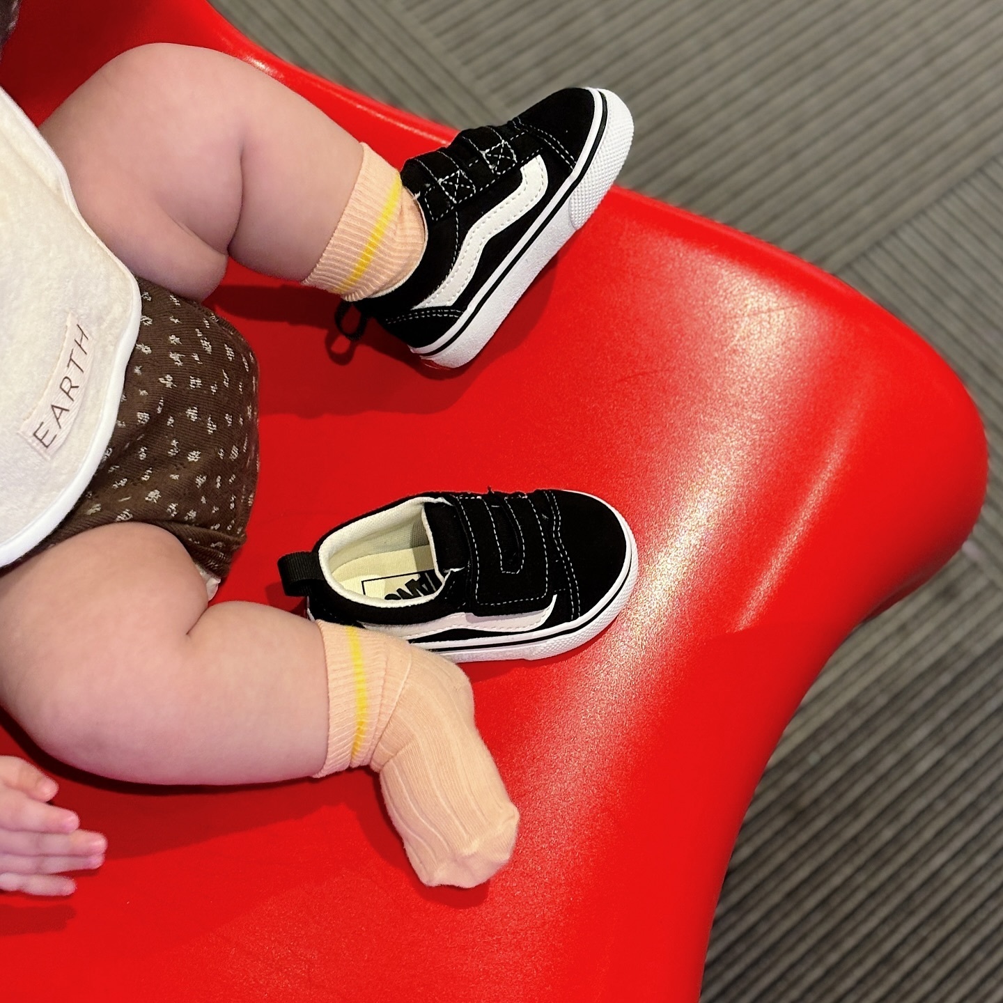 Vans Old Skool 日本限定 白色 黑色 魔鬼氈 小童 中童 童鞋 V36TDL