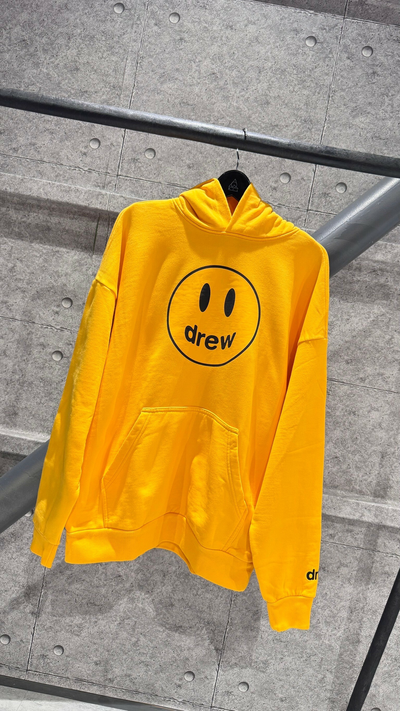 Drew House 經典款 黃色笑臉 帽T