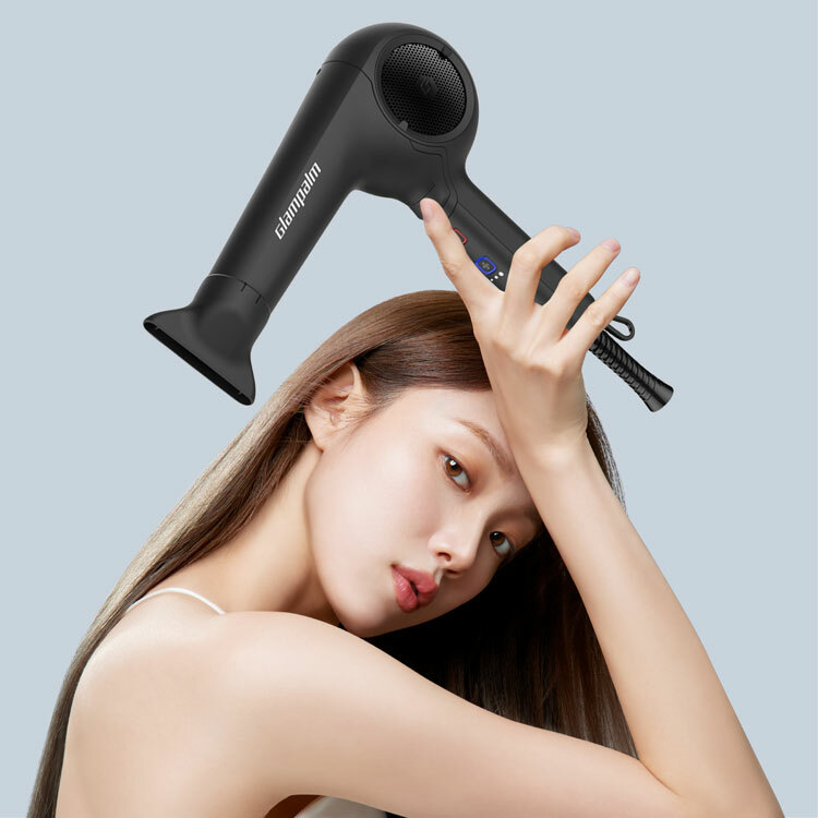 Glampalm G7 AirTouch Professional Hairdryer [BLACK]
