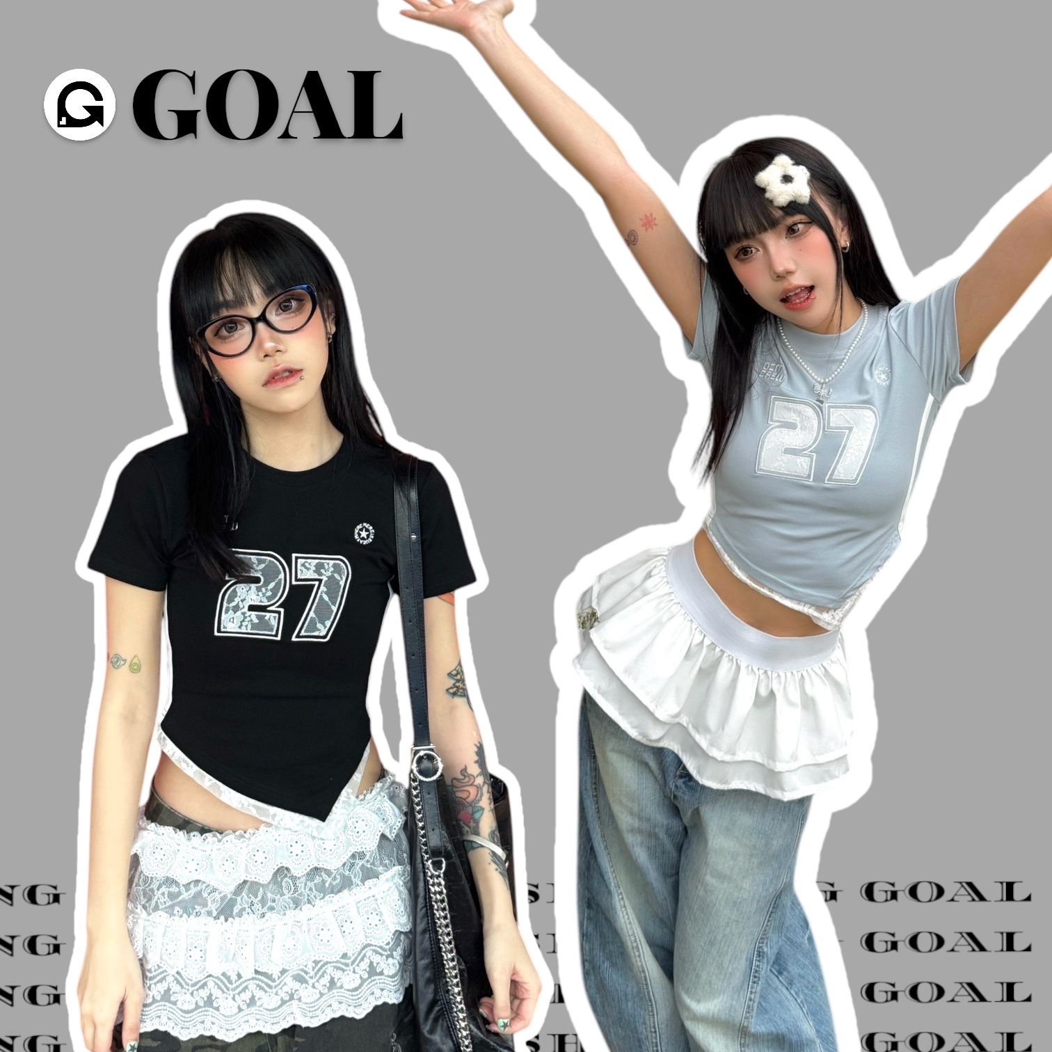 (Goal) DCM 貼身短版芭蕾風上衣 27