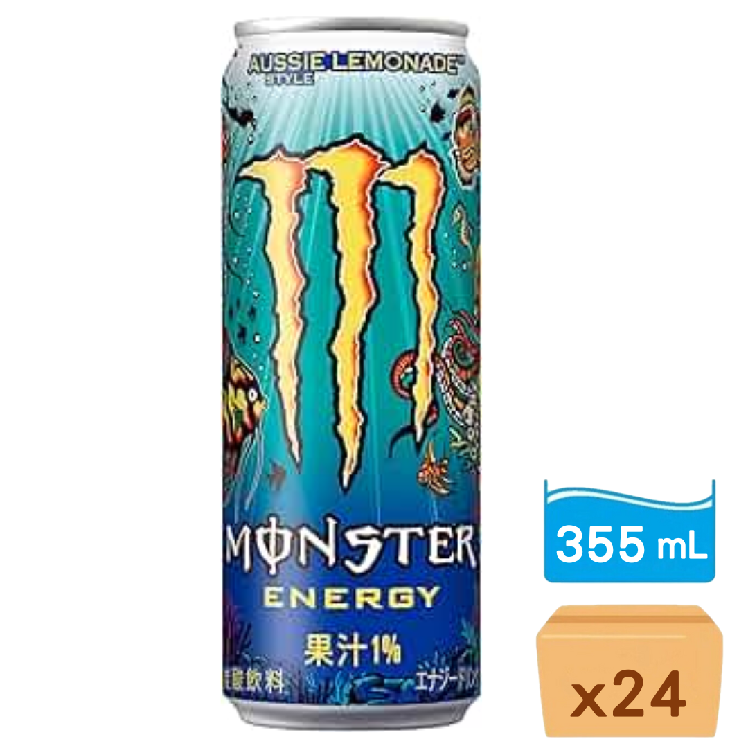 魔爪-澳式檸檬碳酸能量飲料 355ml x 24罐