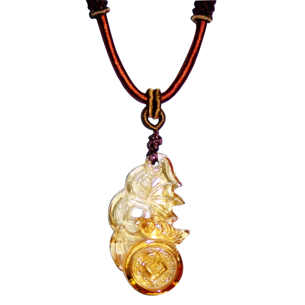 福財連年項鍊 福氣盈門財源滾滾開運納福