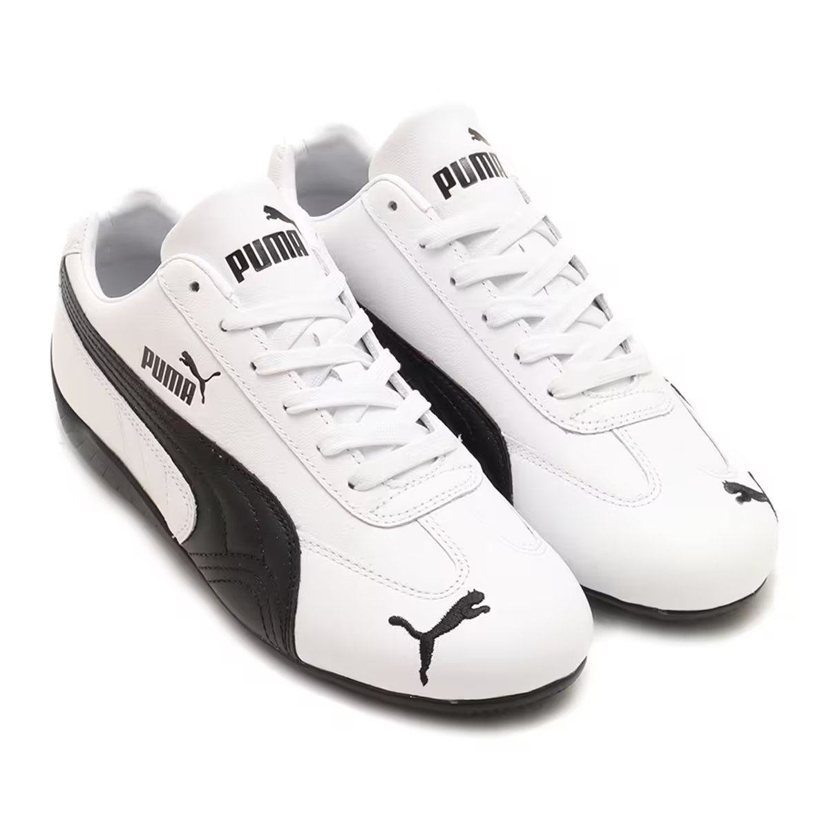 PUMA Speedcat LTH 日本限定 白銀 白黑 皮革 小LOGO 賽車 復古鞋 40160303