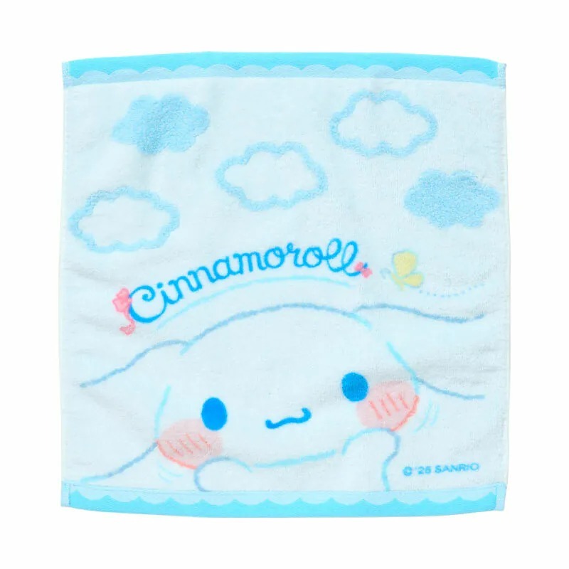 日本 Sanrio Cinnamoroll 玉桂狗 生日 可愛表情系列 - 方巾