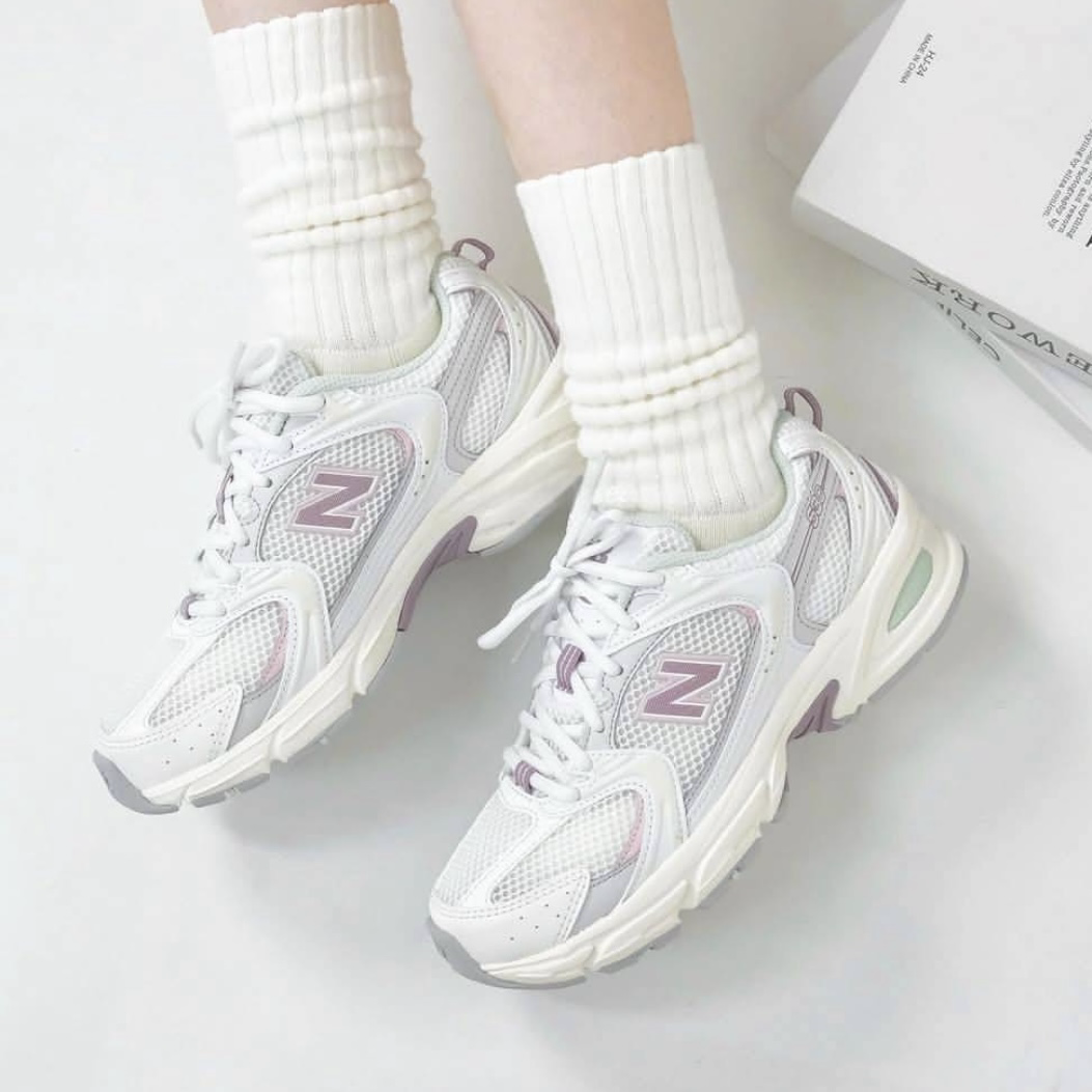 New Balance 530 粉紫 梅果粉 米白 拼接 復古 運動鞋 韓系老爹鞋