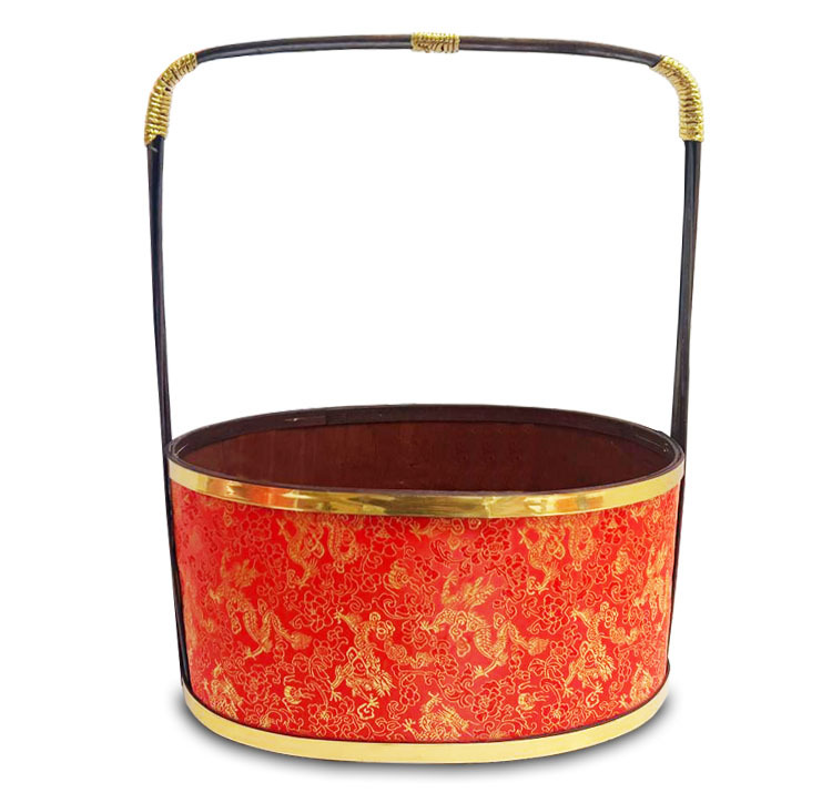 喜慶紅 果籃 [1個]