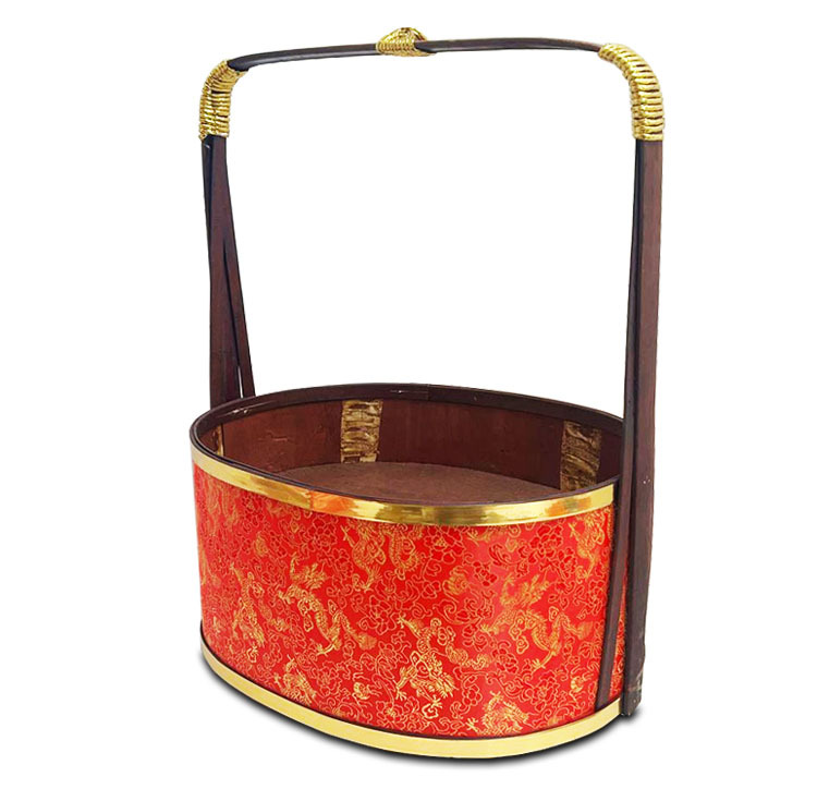 喜慶紅 果籃 [1個]