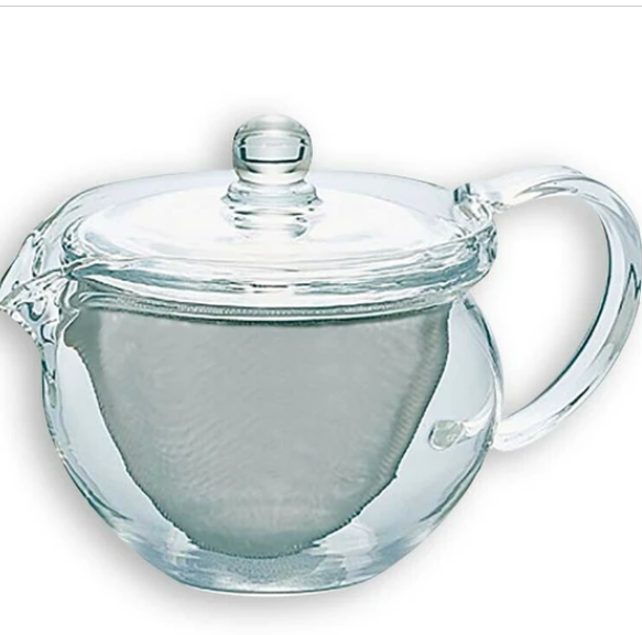 日本HARIO玻璃耐熱茶壺(丸型)300ML (非日本製)