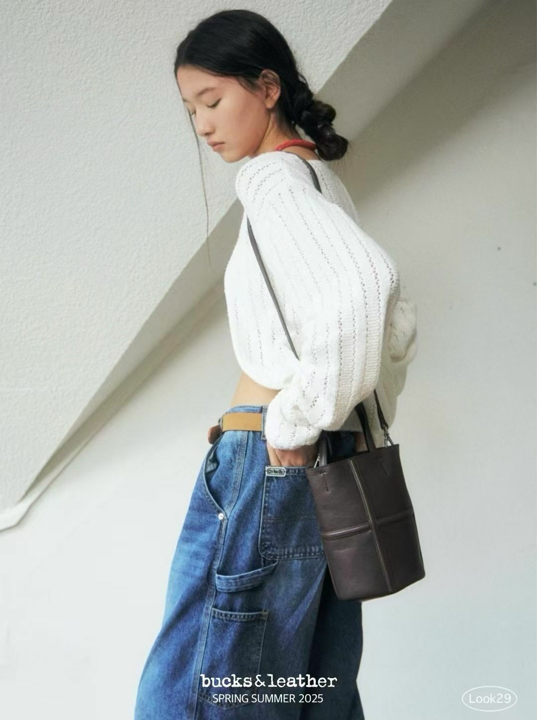 BL36N 復古風水桶包 S