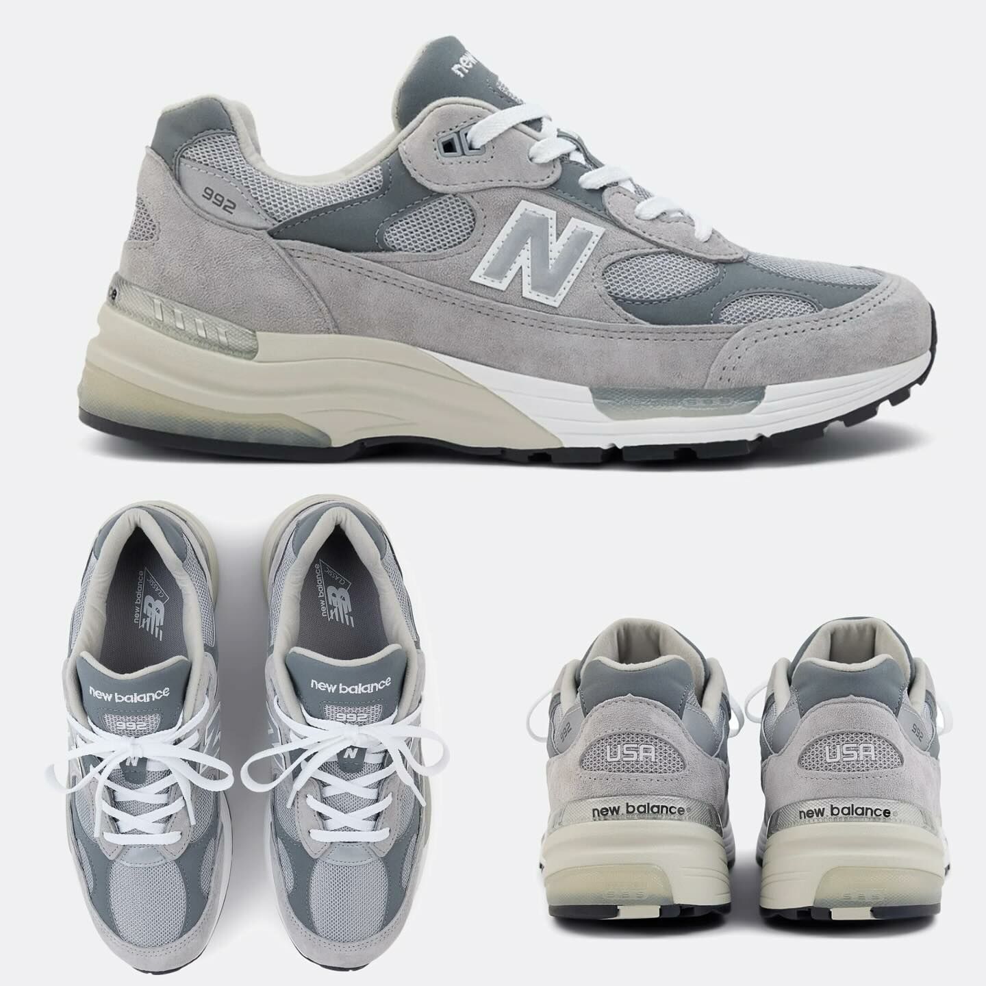 預訂·2025年復刻美製992 New Balance U992GY 元祖灰