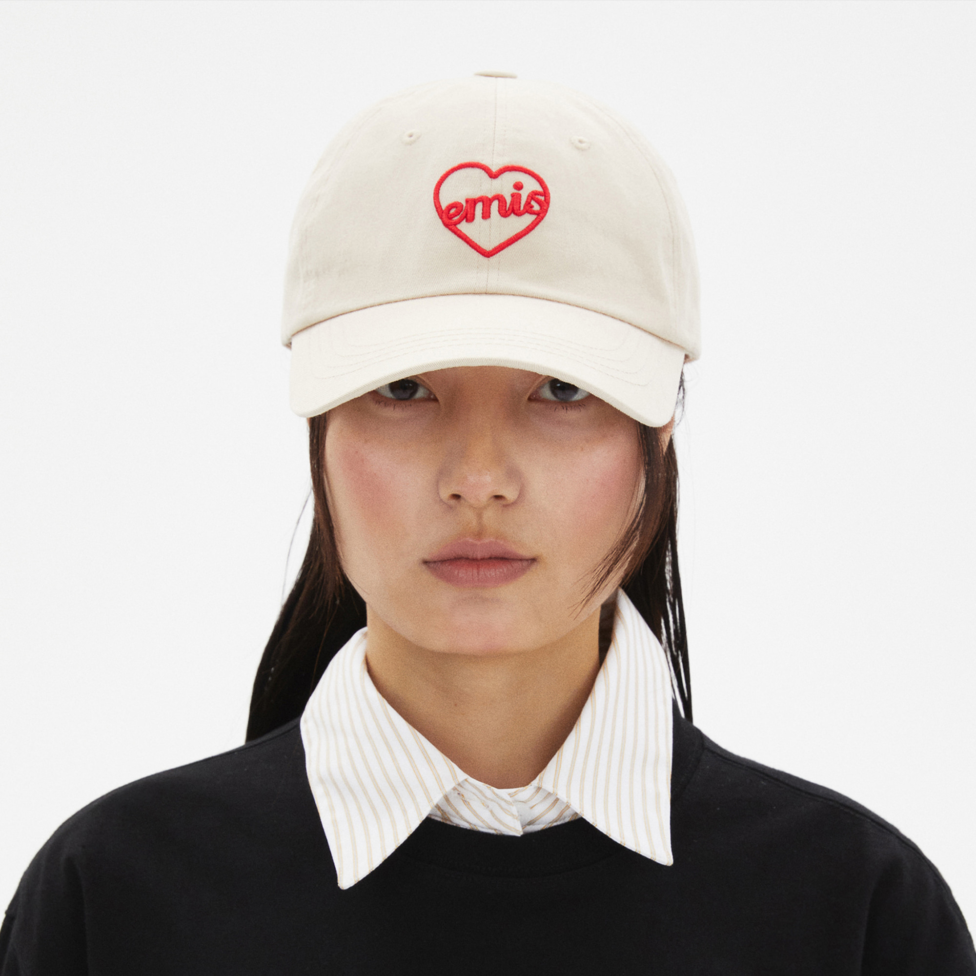 <韓國代購> EMIS HEART BALL CAP