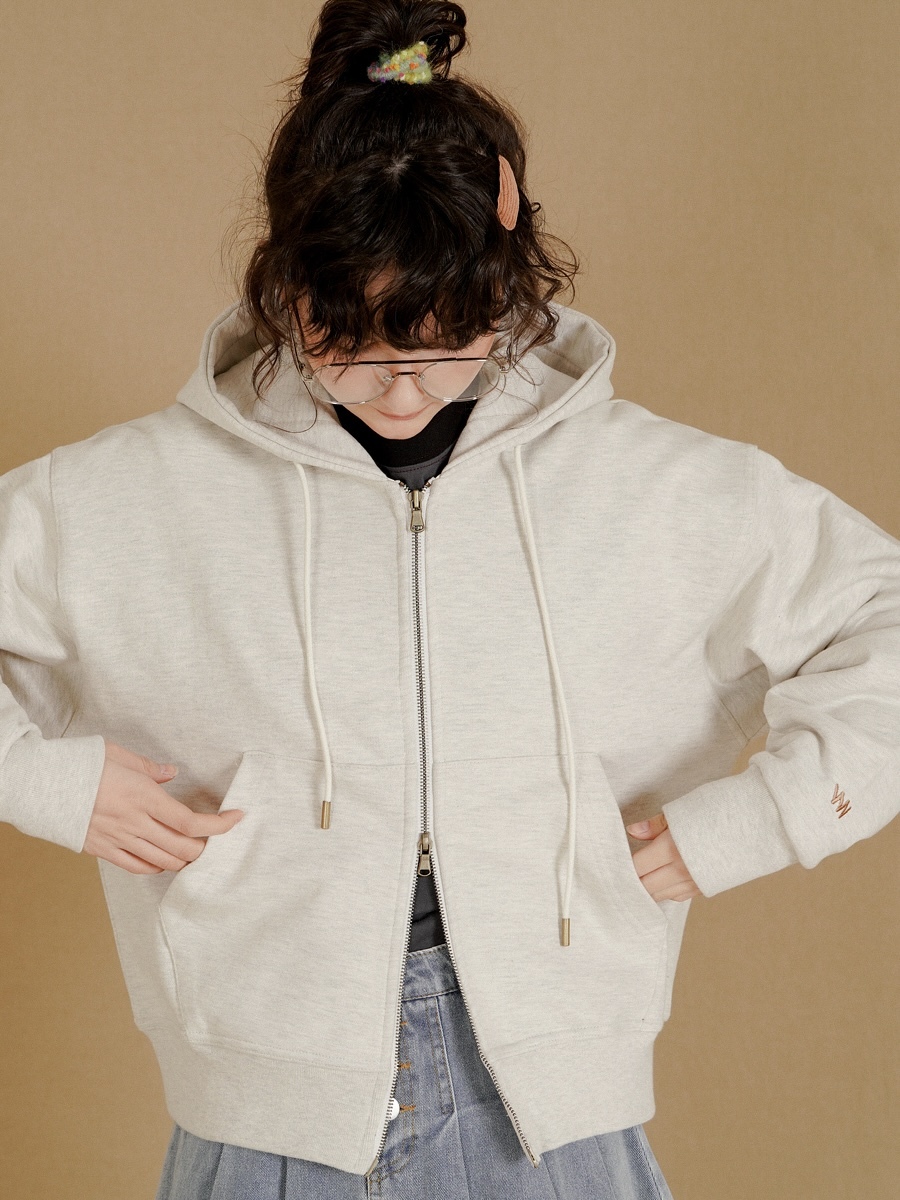 <預購> 韓國WV PROJECT 復古感純棉連帽外套