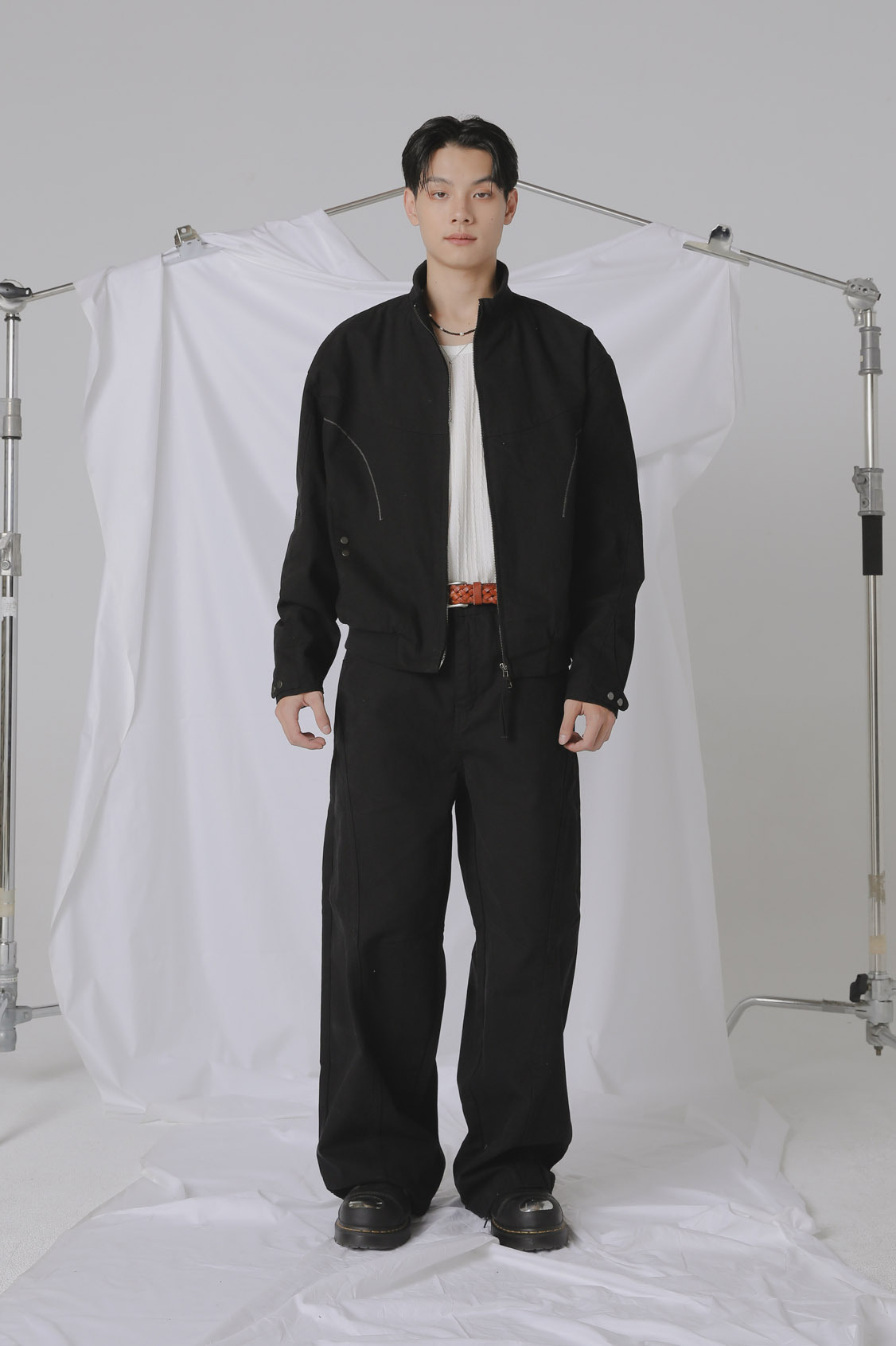 Label Cotton Track Jacket #外套