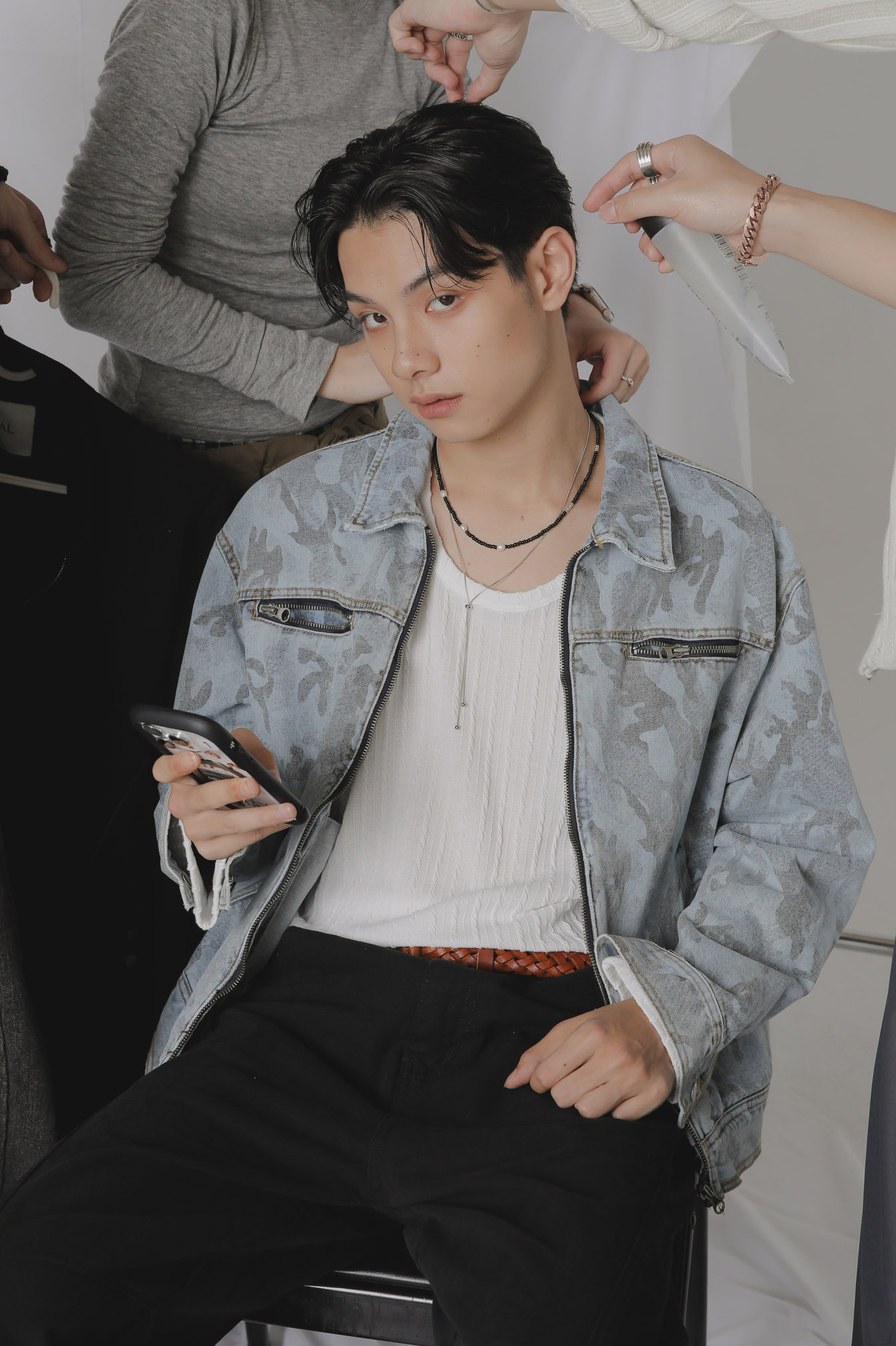 Le Camo Denim Jacket #外套