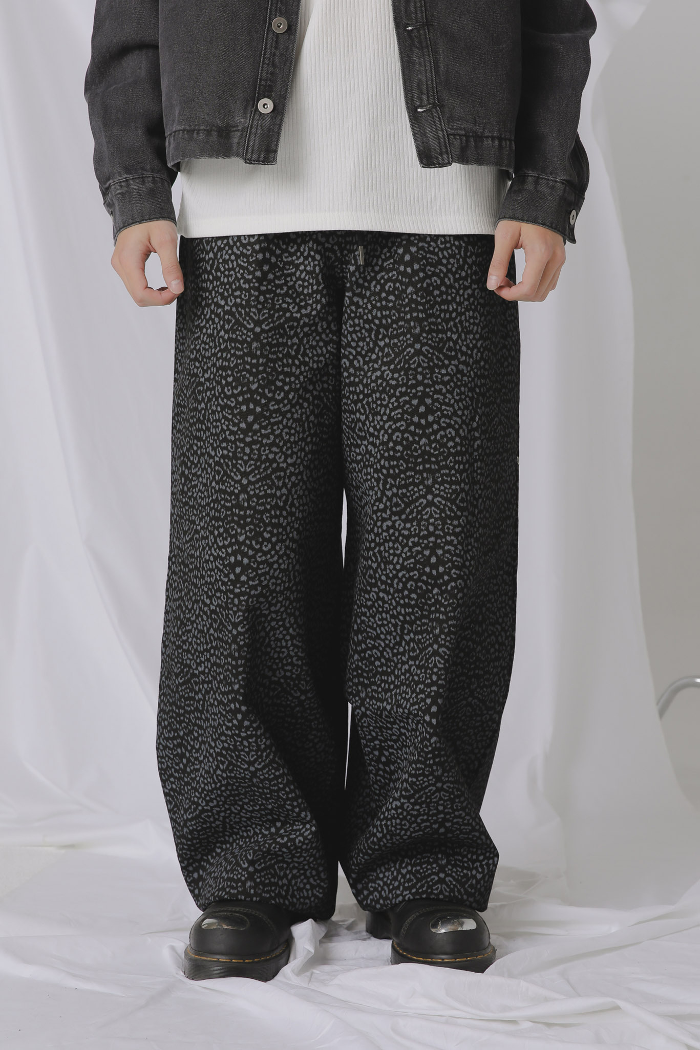 Leopard Banding Balloon Pants #長褲