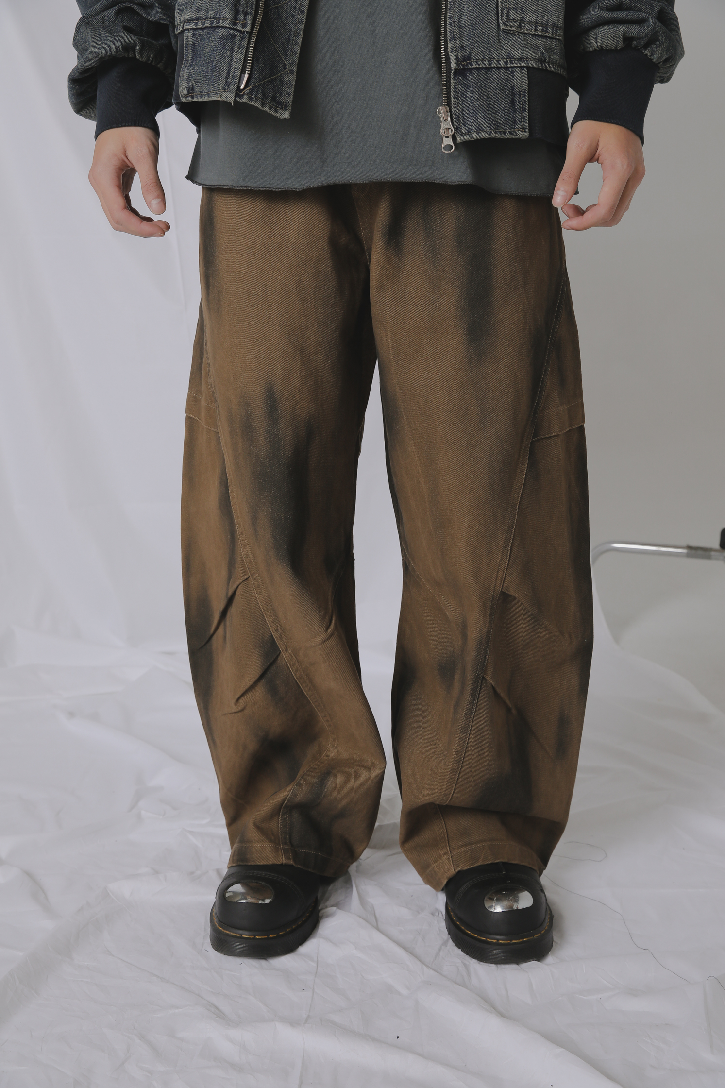 Mud Spot Cut Denim #長褲