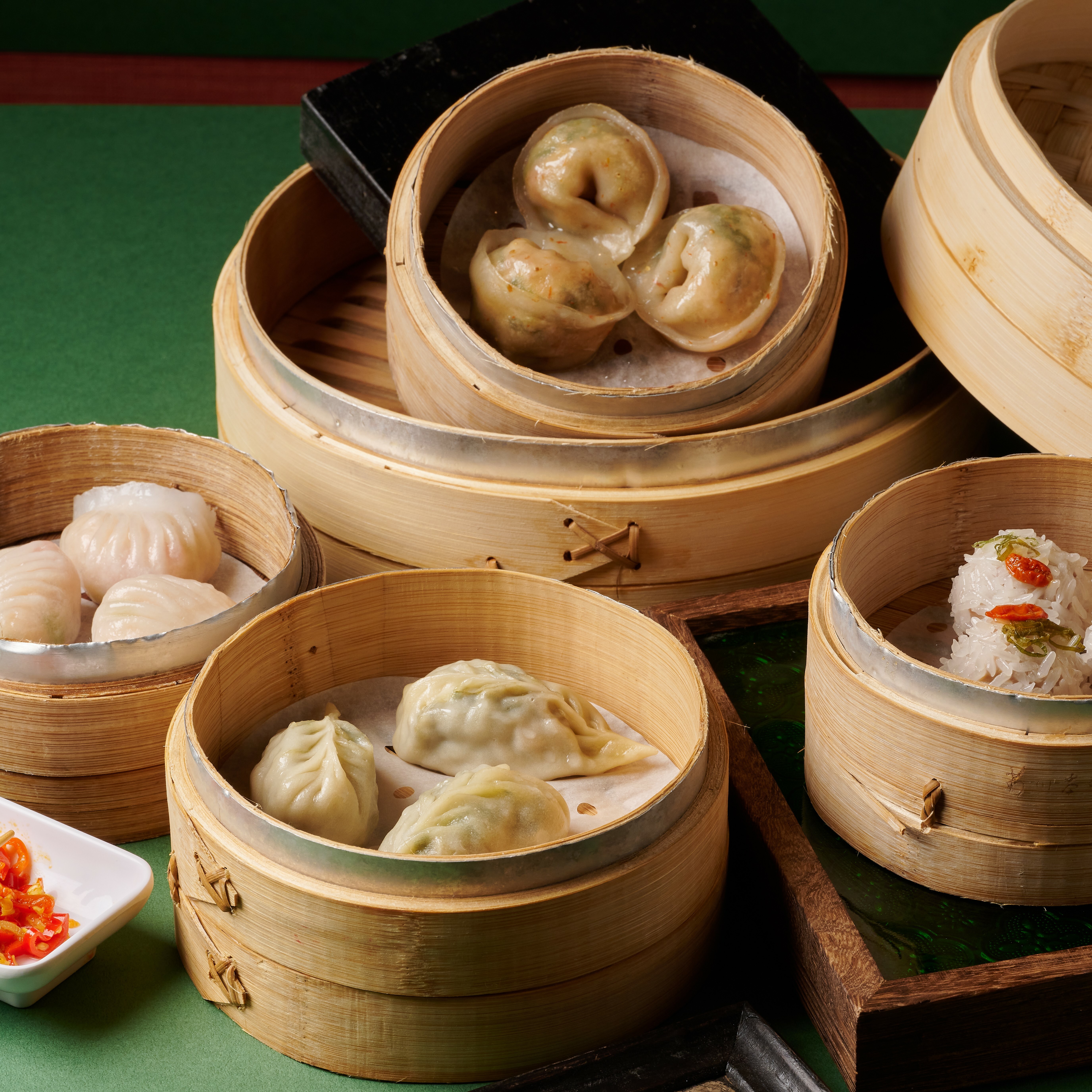 【新品上市】美食嚴選 ｜百花匯素餃(6入裝)