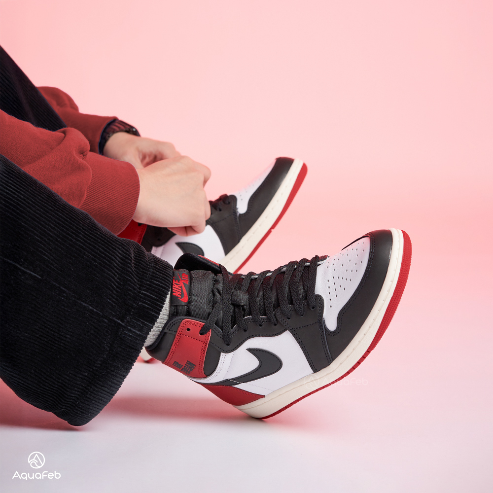 Nike Air Jordan 1 High OG 男 黑紅 黑腳趾 經典 AJ1 喬丹 休閒鞋 DZ5485-106