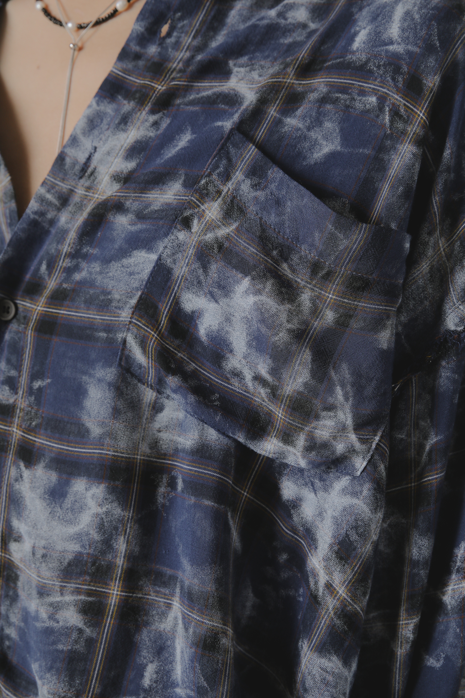 Vintage Cutting Flannel Shirt #襯衫