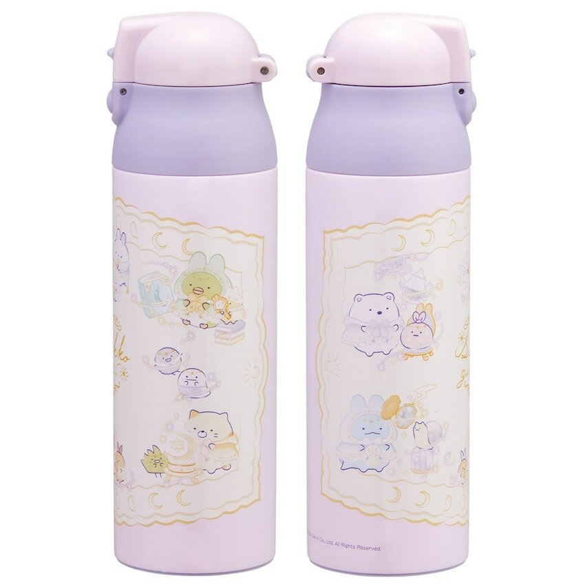 日本 2025 新版 Skater 超軽量保溫保冷直飲水壺 - 角落生物