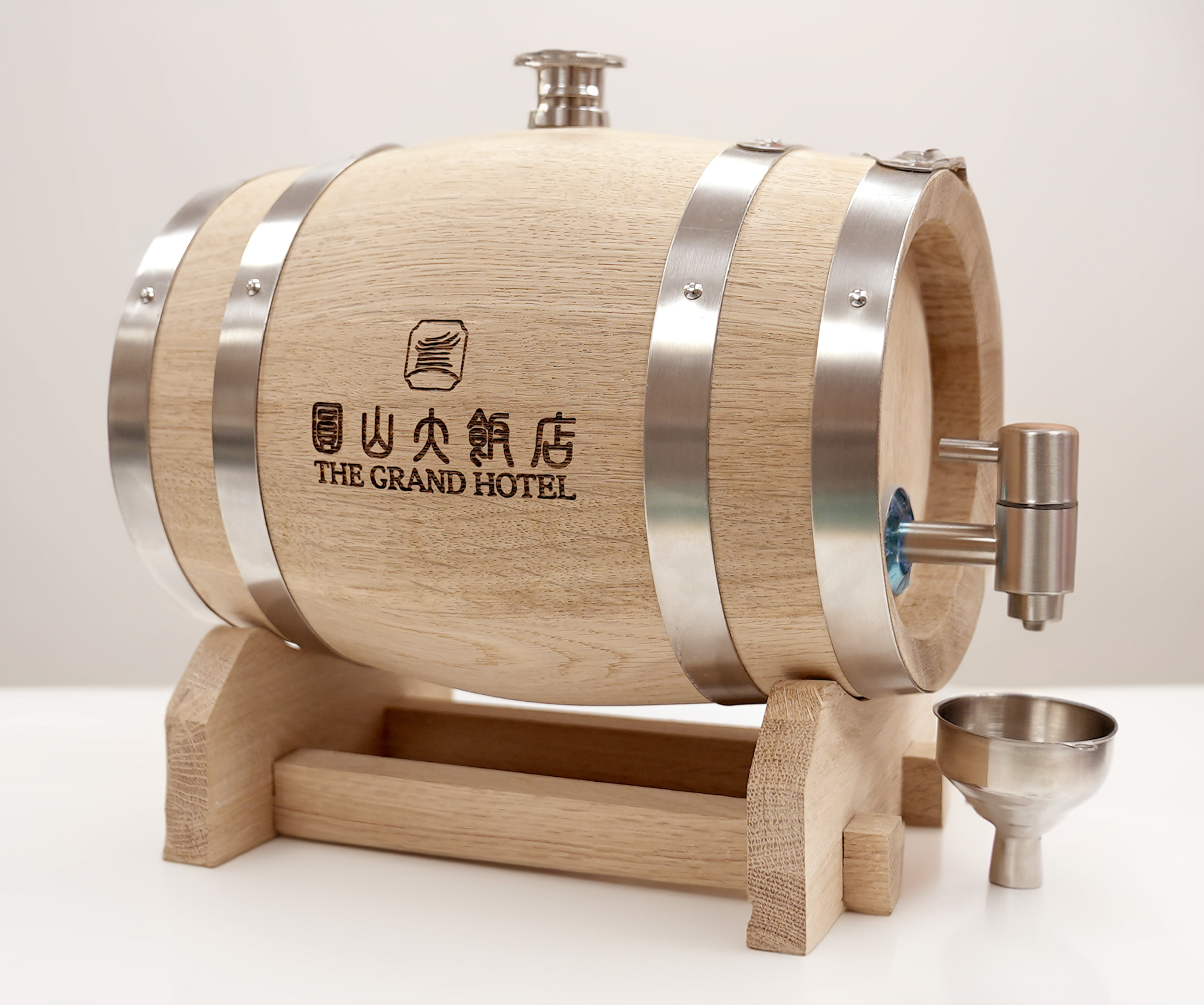 圓山白橡木酒桶