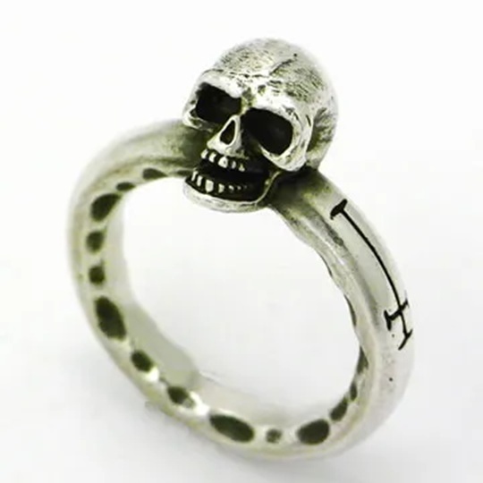 BIG BLACK MARIA (BBM) JAIL SKULL RING - PRE ORDER ITEM (預訂中)
