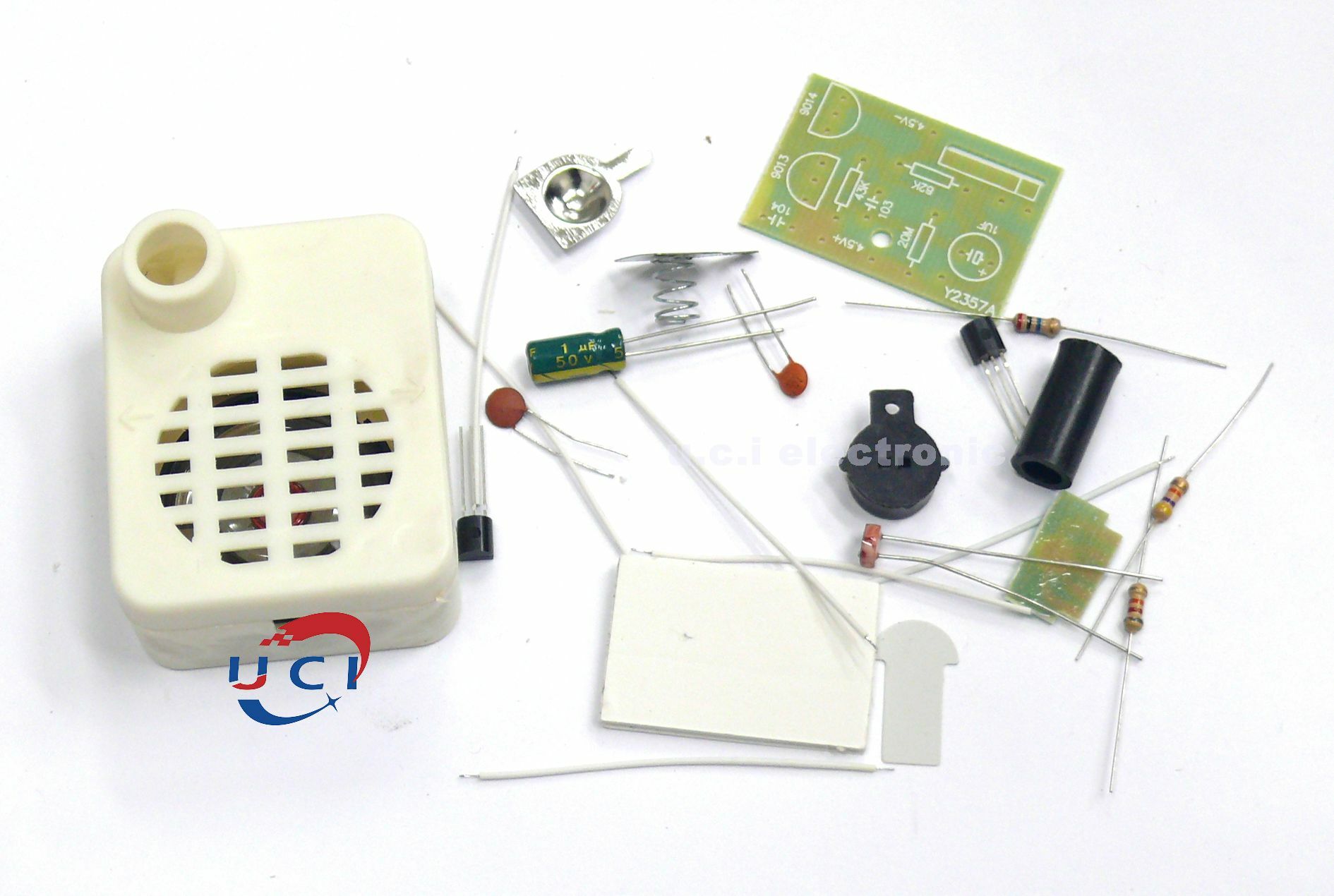 【UCI電子】(二Q-2) DIY材料包 迎賓器套件感應開關散件 DIY電子製作 女聲：叮咚 你好 歡迎光臨