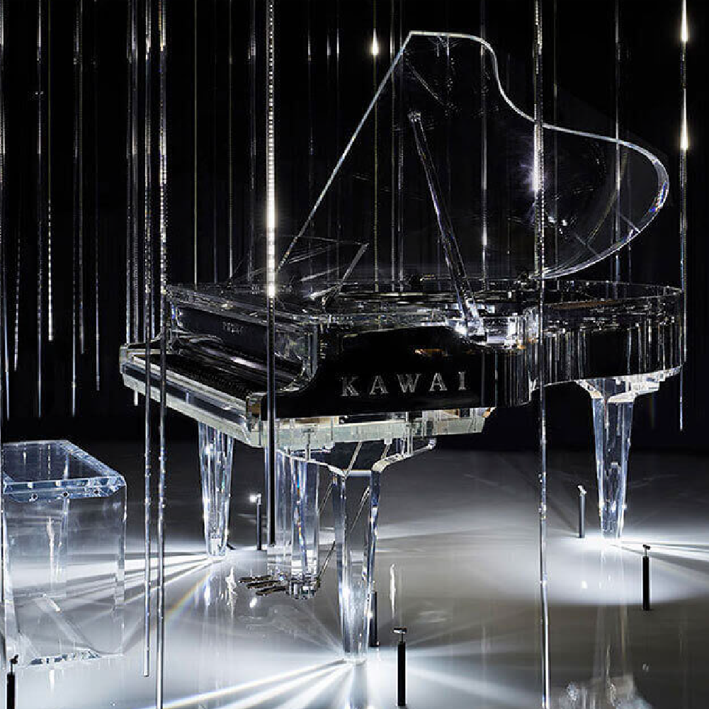 KAWAI KAWAI / CR-40A 透明平型三角鋼琴 (交期一年) 第 3 張圖片｜三峽鍵盤 / 鋼琴