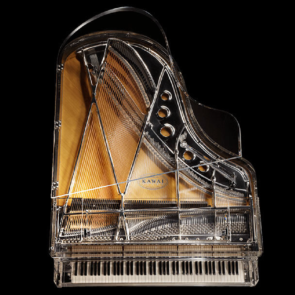 KAWAI KAWAI / CR-40A 透明平型三角鋼琴 (交期一年) 第 2 張圖片｜三峽鍵盤 / 鋼琴