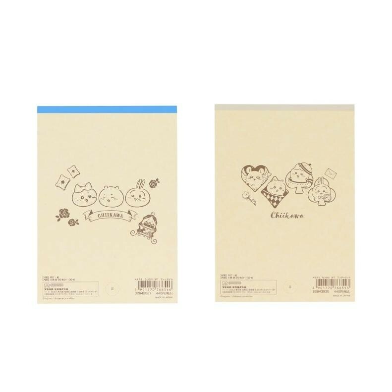 【現貨】吉伊卡哇 Chiikawa A6 4圖案 便條本 便條紙 日本Sun-star ちいかわ