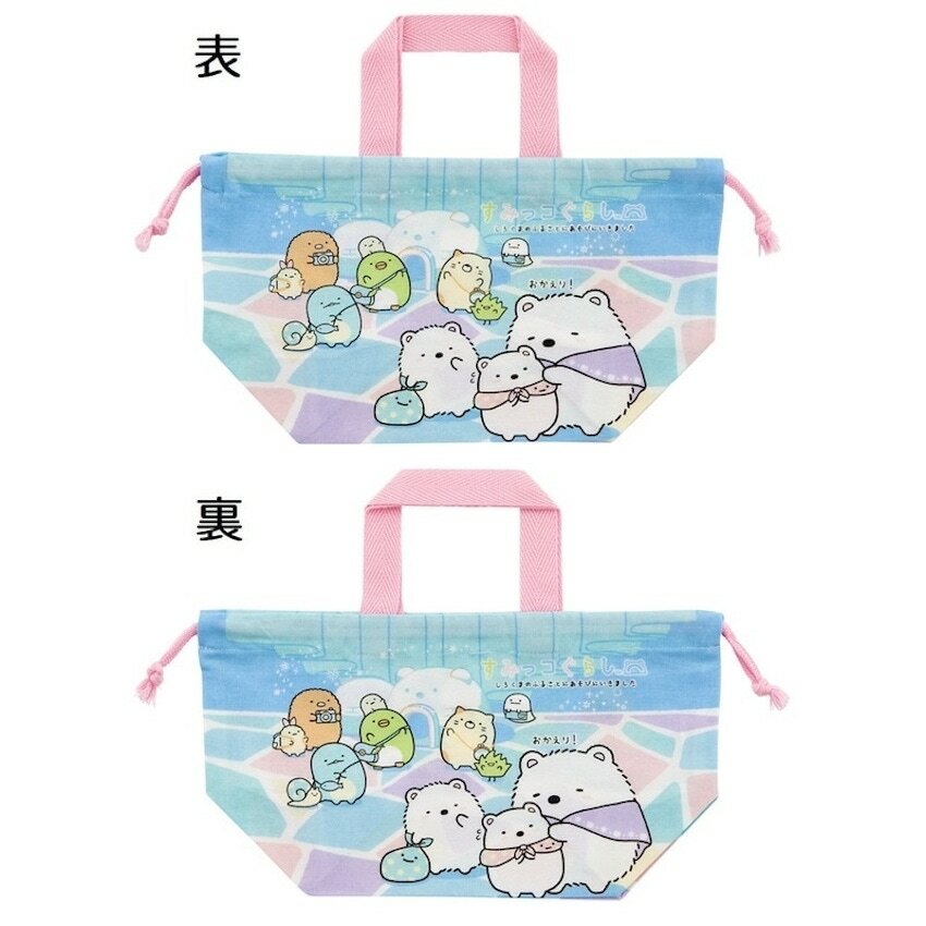 日本製 2025 新版 Skater 餐盒收納袋 - 角落生物