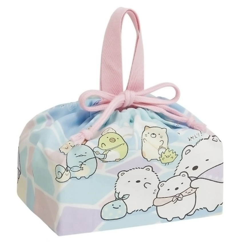 日本製 2025 新版 Skater 餐盒收納袋 - 角落生物