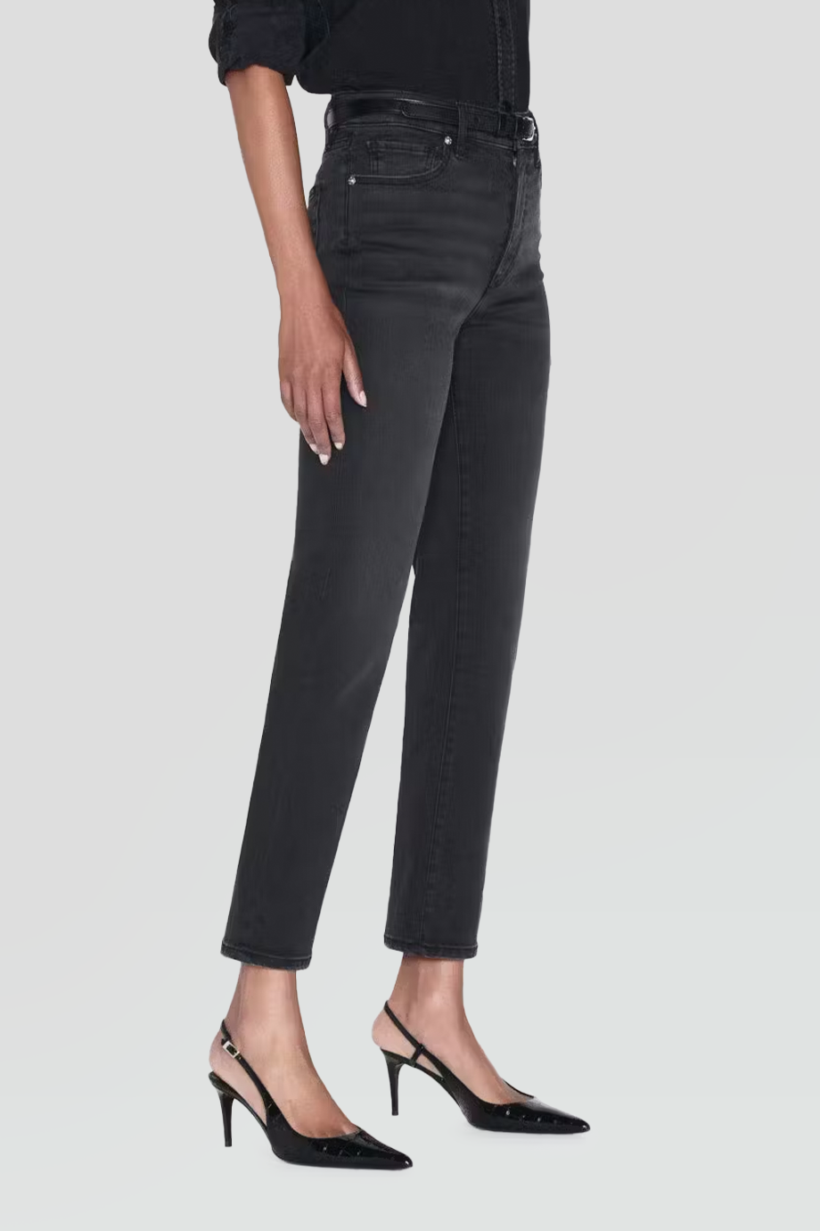 FRAME｜STRAIGHT 高腰修身直筒牛仔褲