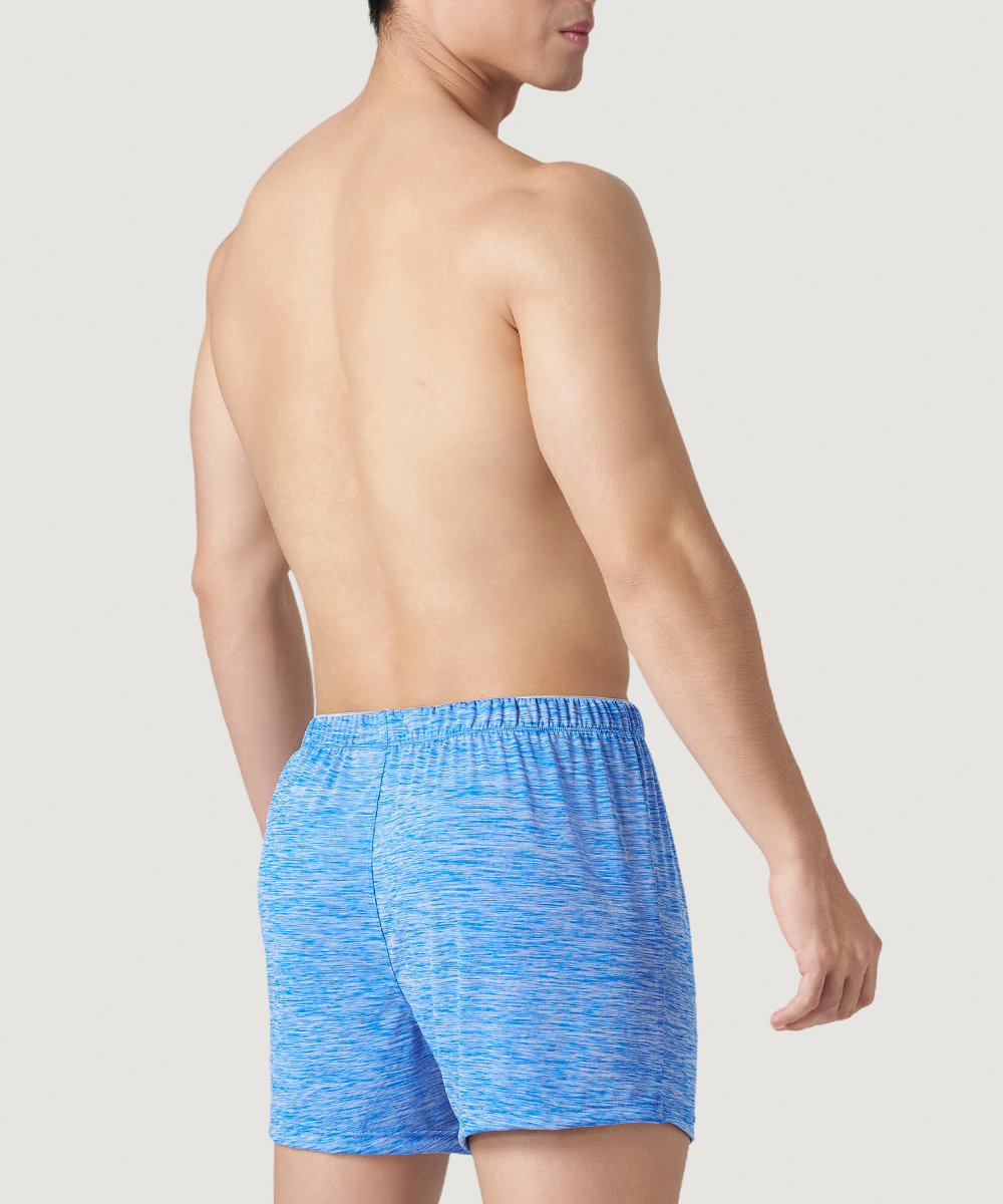 時尚布褲  男針織開襟平口褲 HE4582J