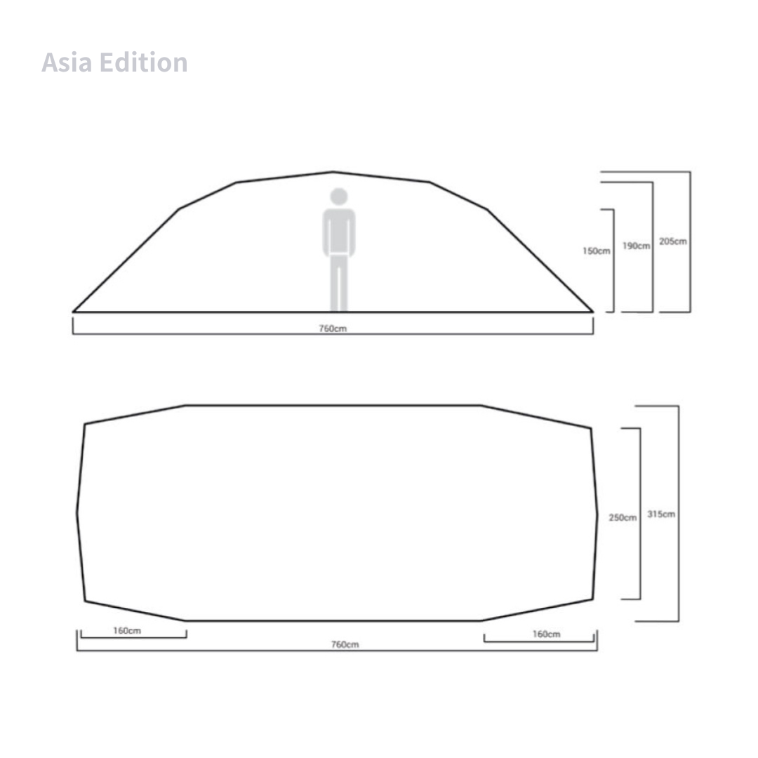 Helsport｜Seeker Valhall 6-8  蟲王隧道帳｜亞洲限定版