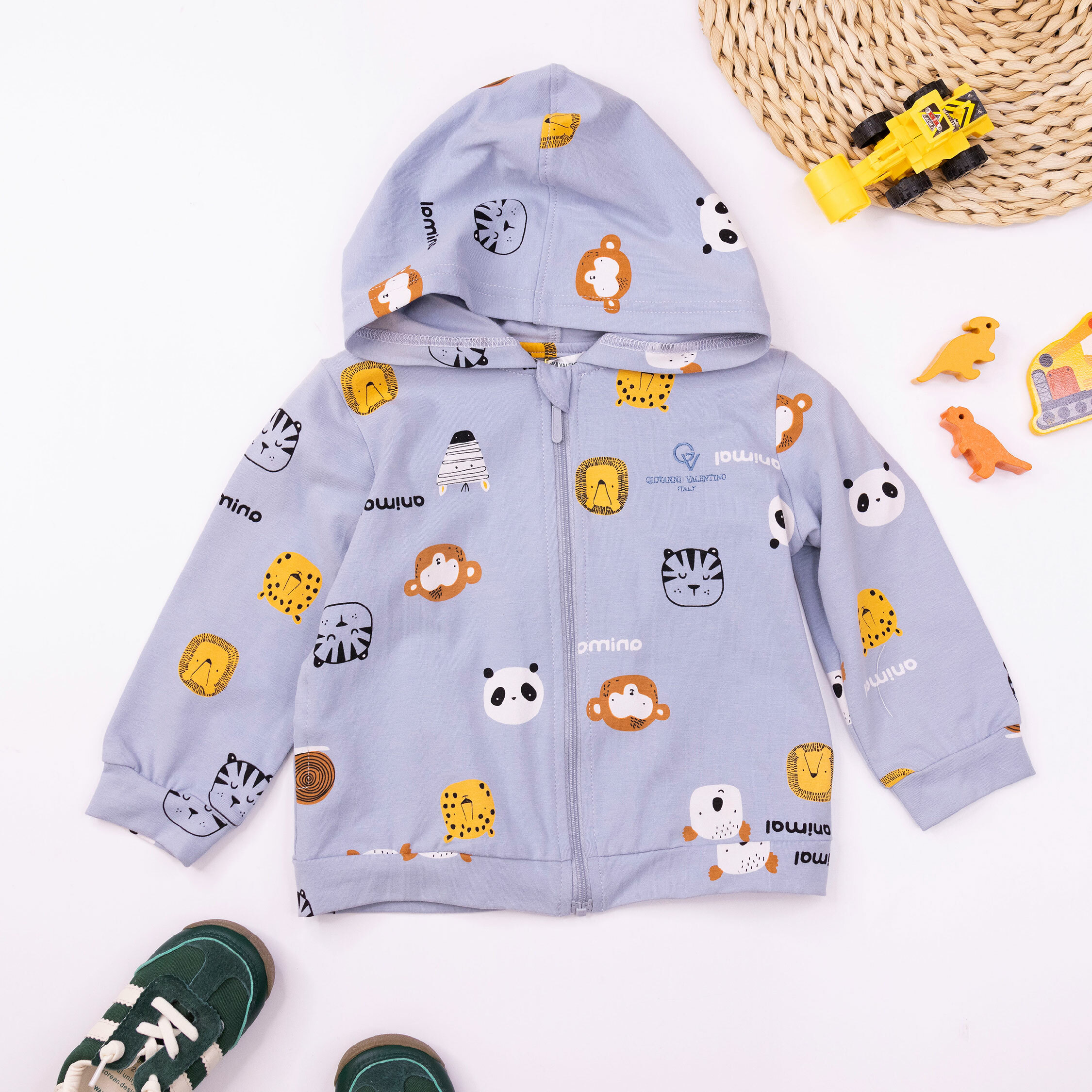 范侖鐵諾【32030】童話森林動物連帽外套