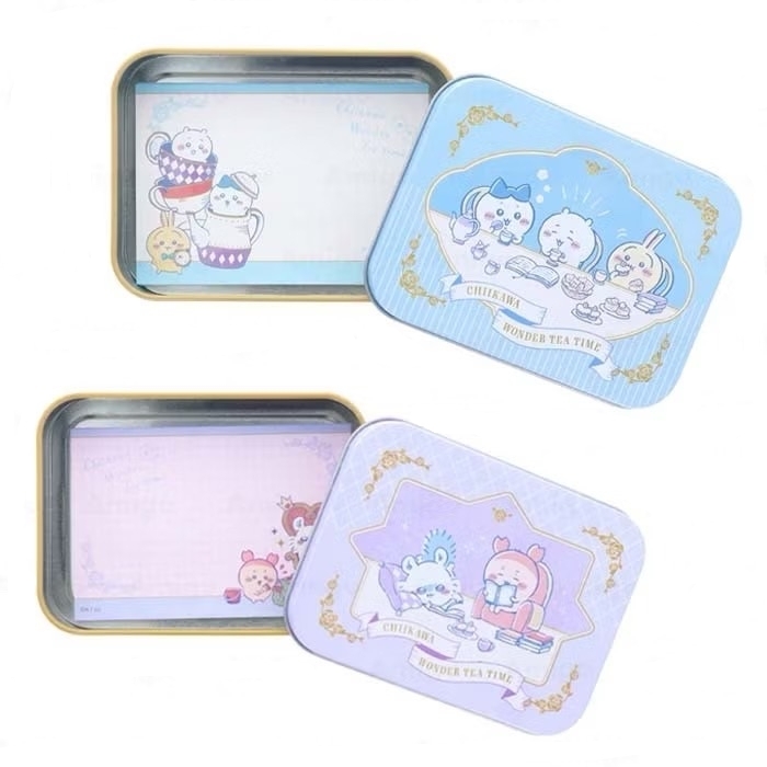 【現貨】吉伊卡哇 Chiikawa 馬口鐵盒 盒裝 便條紙 ちいかわ