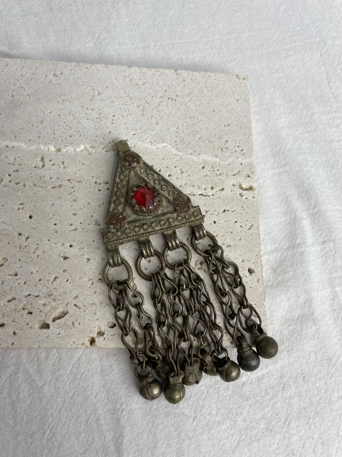 No.29 三角形阿富汗鈴鐺墜飾 9cm