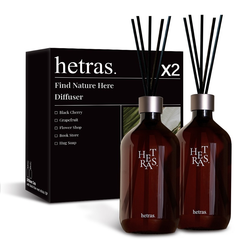 HETRAS Premium Diffuser 500ml 2ea