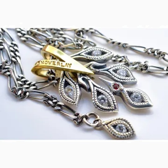 BIG BLACK MARIA (BBM) x AN OVERLAY 925 SILVER NECKLACE (2) - PRE ORDER ITEM (預訂中)