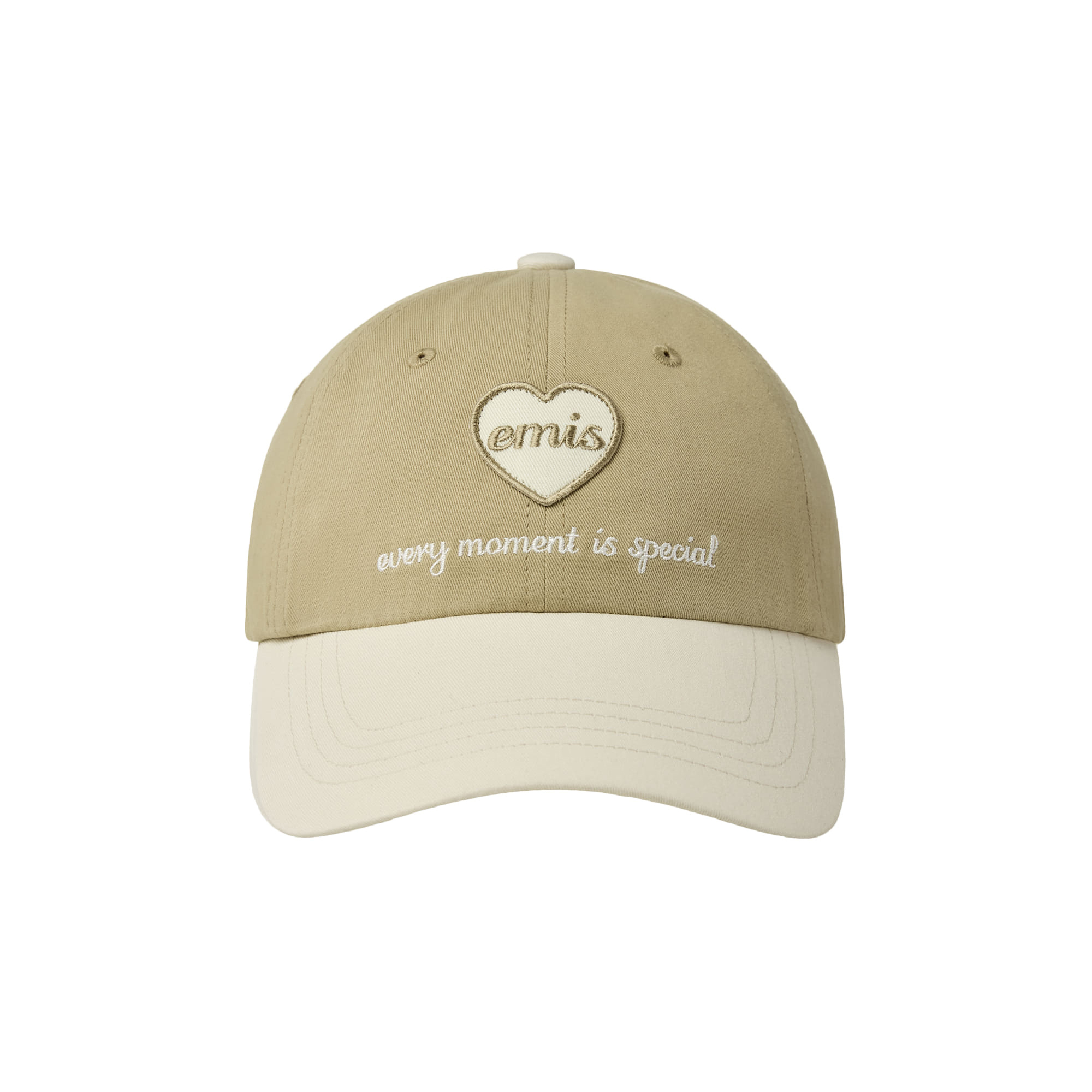 【emis】HEART WAPPEN BALL CAP_8colors ☆韓国人気☆ Emis-Heart Wappen Ball Cap(8 colors)